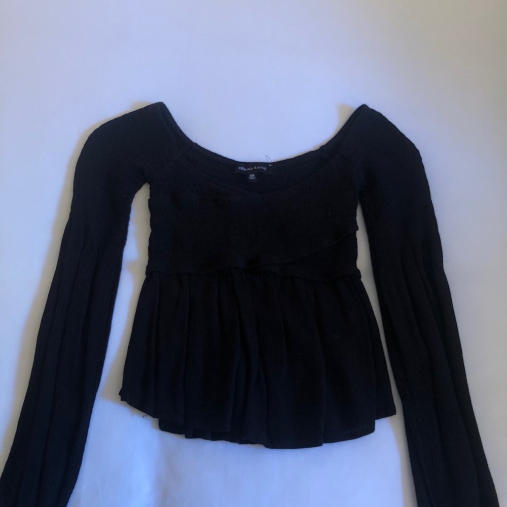 Kendall and Kylie Black Top